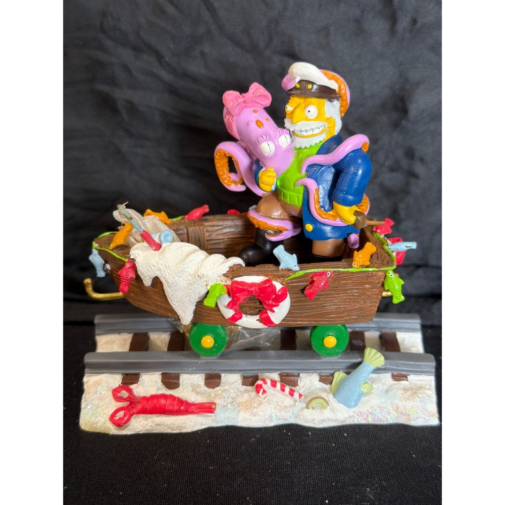 The Simpsons Christmas Express "Holiday On the High Seas" Sea Captain Figure '04
